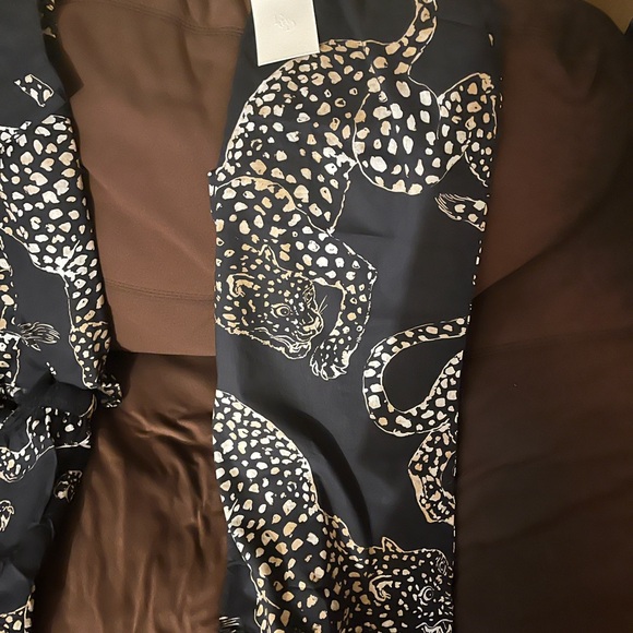 Desmond & Dempsey Jaguar Short Pant Shirt 3-Piece Pajama Set Size:Large - Picture 5 of 16